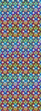 Raster illüstrasyonundaki çiçek desenli çizim. Düz Çiçek Elementleri Tasarımı. Renkli Bahar Teması eskiz kalıbı. Güzel kumaş deseni.