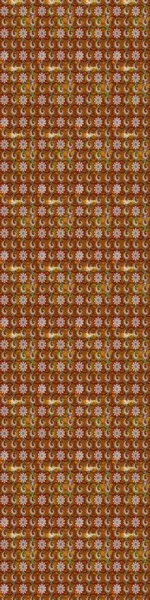 Raster. Zarif, parlak ve eskiz kahverengi ve kırmızı çiçek desenli tasarım. Sabıka baskıları, bebek kıyafetleri, duvar kâğıtları, paket kutuları vb..