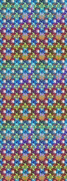 Raster illüstrasyonundaki çiçek desenli çizim. Düz Çiçek Elementleri Tasarımı. Renkli Bahar Teması eskiz kalıbı. Güzel kumaş deseni.