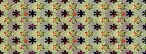 Raster düz çiçekleri pürüzsüz desen. Tarafsız ve gri renklerde çiçekler. Tasarım hediye paketi, tebrik kartları, posterler ve afiş tasarımı.