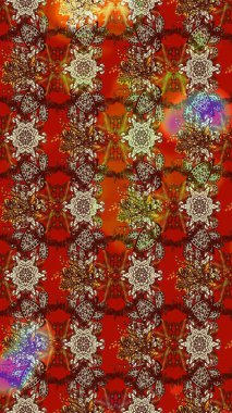 Zarif, parlak ve eskiz kahverengi ve kırmızı çiçek desenli tasarım. Sabıka baskıları, bebek kıyafetleri, duvar kâğıtları, paket kutuları vb..