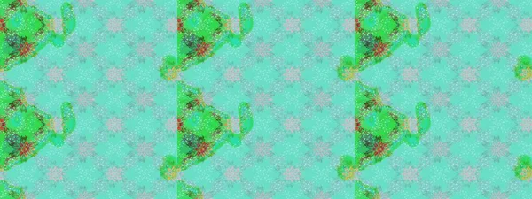 Yumuşak, yaz çiçekleri mavi ve yeşil renklerde. Raster illüstrasyonu. Raster çiçek desenli ve çiçekli..