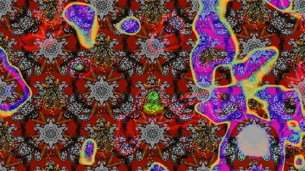 Gri renklerde bahar çiçekleri. Raster illüstrasyonu. Yaprak ve çiçeklerin suluboya resmi, gri renkte çizim deseni.