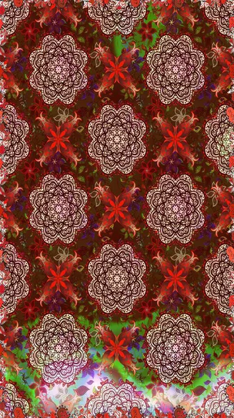 Güzel kumaş deseni. Çiçek arka plan. Kesintisiz tarama deseni.