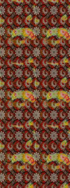 Raster Güzel kumaş deseni. Çiçek arkaplan ile soyut zarafet çizim deseni.