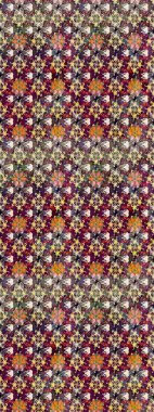 Raster deseni. Çiçekli, suluboya desenli kusursuz çiçek deseni. Süslü kumaş deseni.