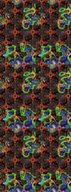 Moda baskıları için zarif bir şablon. Motley illüstrasyonu. Küçük renkli çiçekler. Çiçekli bahar çiçekleri. Küçük çiçekte şirin desenler.