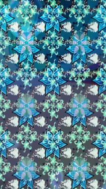 Renkli Bahar Teması eskiz kalıbı. Düz Çiçek Elementleri Tasarım Raster illüstrasyonu. Çiçek desenli eskiz. Mavi ve nötr renkte çiçekler.