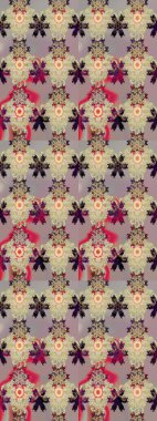 Bej ve gri renkler. El çizimi, soyut ve süslü elementler. Klasik çiçekler. Suluboya resim taklit Raster çizimi. Yaz çiçekleri teması.