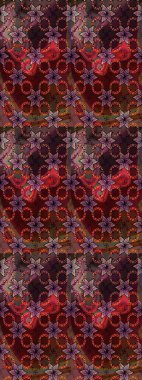 Çiçekli bahar çiçekleri. Küçük renkli çiçekler. Motley illüstrasyonu. Küçük çiçekte güzel bir desen. Robot resim. Moda baskıları için zarif bir şablon.