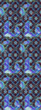 Çocuksu tasarım. Elle çizilmiş çiçek desenli Raster çizimi. Tekstil, kumaş, ambalaj, hatıra defteri için hoş bir çiçek arkaplanı. Mavi ve nötr arkaplanda.