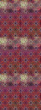 Tekstil, duvar kâğıdı, kapaklar, yüzey, baskı, hediye paketi, hatıra defteri, dekupaj. Küçük yabani çiçeklerdeki halk modelini çiz. Taşralı şıklığı. Liberty style millefleurs.