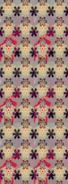 Bej ve gri renkler. El çizimi, soyut ve süslü elementler. Klasik çiçekler. Suluboya resim taklit Raster çizimi. Yaz çiçekleri teması.