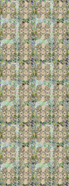 Gömlek, arka plan modelini çiz. Tarafsız ve bej renkli çiçekler. Tropik çiçekler.