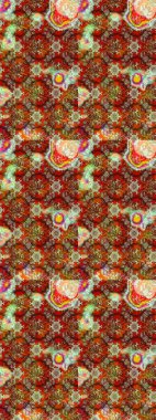 Eskiz geçmişi. Raster illüstrasyonu. Kumaş, tekstil, duvar kağıdı baskısı için. Eski usul. Tomurcukları çiçek olan sevimli bir çiçek deseni. Raster..