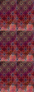 Kahverengi ve mor renkli çiçekler. Nazik, narin çiçek arkaplanı. Raster çiçek desenli ve çiçekli..