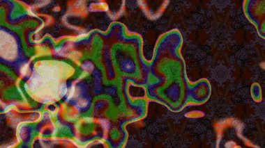 Güzel kumaş deseni. Zentangle soyut çiçekleri. Karalama çiçeği. Raster illüstrasyonu. Düz Çiçek Elementleri Tasarımı. Renkli Bahar Teması çizim şablonu.