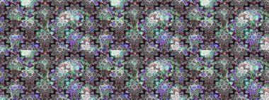 Gri ve nötr renkte çiçekler. Düz Çiçek Elementleri Tasarım Raster illüstrasyonu. Renkli Bahar Teması eskiz kalıbı. Çiçek eskiz kalıbı geçmişi.