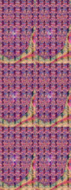 Sevimli çiçek raster deseni. Düz Çiçek Elementleri Tasarımı. Pembe ve mor renkli çiçekler. Renkli Bahar Teması Kusursuz Arkaplan.