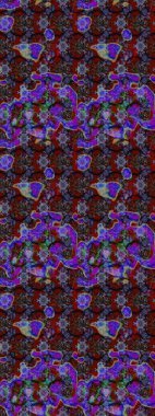 Çiçek deseni. Flower eskiz arka planı. Şatafatlı bahar bahçesi dokusu. Raster illüstrasyonu.