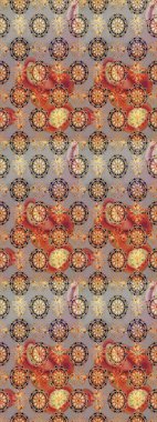 Paket kağıdı için en iyisi. Karşılama ya da düğün geçmişi olarak kullanılabilir. Doğal kozmetik ürünleri, parfüm, çiçekçi dükkanı için bahar ihalesi tasarımı. Gri ve bej lale çiçekleriyle pürüzsüz bir desen..