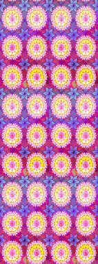 Etnik Mandala süsleme. Kullanılabilir Tekstil, tebrik kartı, boyama kitabı, telefon durumda yazdırma için. Raster kına dövme tarzı. Hint çiçek desenli madalyon desen.