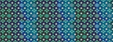 Raster illüstrasyonu. Çiçeğin suluboya çizimlerinin mükemmel deseni. Moda baskısı. Eski model. Suluboya çizim kalıbı. Dekorasyon ve tasarım için güzel desen.