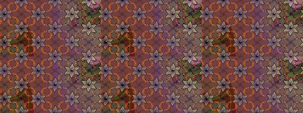 Nazikçe, güzel çiçek arkaplanı. Çiçekli karalama şeklinde Raster çiçek deseni. Kahverengi ve bej renkli çiçekler.