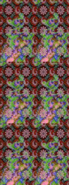 Amazing collage paradise style for floral design. Bright floral collage blossom flowers green and pink. Blossom lilies sketch background.