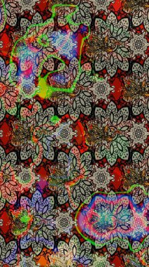 Millefleurs. Floral sweet sketch background for textile, fabric, covers, wallpapers, print, wrap, scrapbooking, quilting, decoupage. Pretty vintage feedsack pattern in small gray and black, flowers.