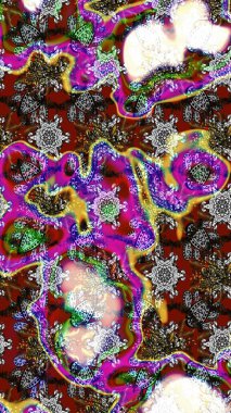 Gri ve nötr renkte çiçekler. Çiçekli karalama şeklinde Raster çiçek deseni. Yumuşak, bahar çiçekli arka plan.