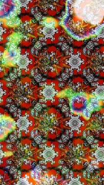 Moda baskısı. Dekorasyon ve tasarım için güzel bir desen. Ton halinde. Suluboya desenli çiçek deseni. Çiçeğin suluboya çizimlerinin zarif deseni.