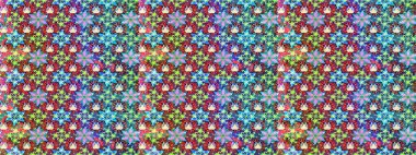 Renkli Bahar Teması eskiz kalıbı. Süslü kumaş deseni. Düz Çiçek Elementleri Tasarımı. Raster illüstrasyonunda çiçek deseni çizimi.