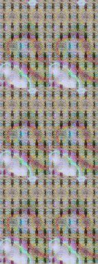 Kusursuz bir arka plan modeli. Tarafsız ve gri renklerde yaprakları olan yabani çiçekler. Raster illüstrasyonu. Suluboya, elle çizilmiş.