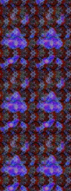 Raster - stok. Mor ve kırmızı çiçekli eskiz deseni, suluboya çiçek deseni, şirin çiçek, duvar kağıdı, kart veya kumaş için fayanslı.