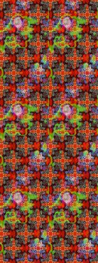 Davetiye ve kartpostal tasarımı için dekoratif çiçek unsurları. Şirin, zarif çiçekler Raster illüstrasyonu. Yapraklı çizim şekli. Tekstil için figür. Poster veya kapak için arkaplan.