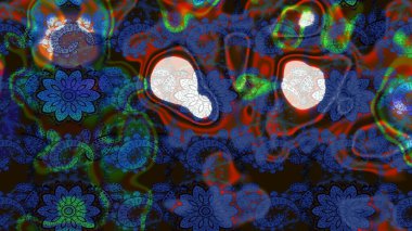 Raster. Sabıka fotoğraflarında, bebek kıyafetlerinde, duvar kâğıtlarında, paket kutularında falan kullanılabilir. Zarif, parlak ve eskiz mavi ve gri çiçek desenli tasarım.