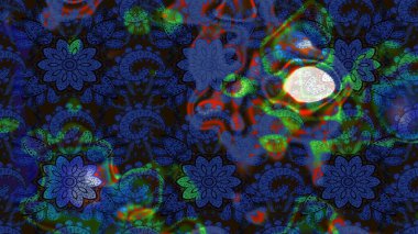 Suluboya çizim kalıbı. Çiçeğin suluboya çizimlerinin mükemmel deseni. Dekorasyon ve tasarım için güzel bir desen. Moda baskısı. Raster illüstrasyonu. Eski.