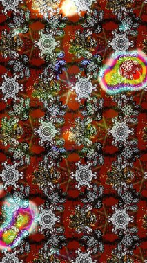 Şekil verilmiş çiçeklerle eskiz deseni. Süslü zentangle çizim dokusu, soyut çiçeklerle süslenmiş. Çiçek deseni duvar kağıdı, şablon dolguları ve web sayfası arkaplanı için kullanılabilir.