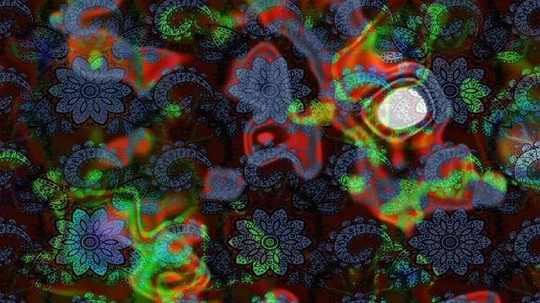 Raster Moda kumaş deseni. Çizgi çizimi kalıbı. Şirin çiçekler..