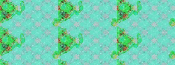 Yumuşak, yaz çiçekleri mavi ve yeşil renklerde. Raster illüstrasyonu. Raster çiçek desenli ve çiçekli..