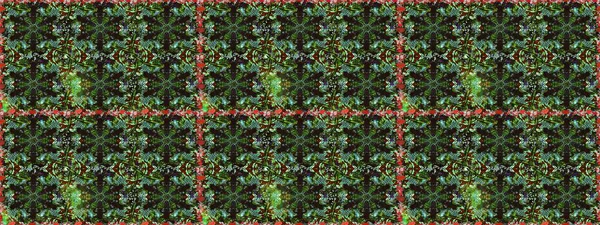 Klasik taslak çizimi. Raster çiçek izi. Çiçek grisi ve yeşil çizim deseni.