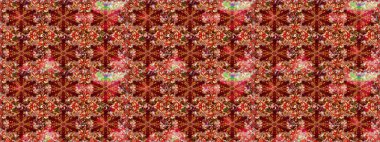 Paket kağıdı için en iyisi. Karşılama ya da düğün geçmişi olarak kullanılabilir. Doğal kozmetik ürünleri, parfüm, çiçekçi dükkanı için bahar ihalesi tasarımı. Kırmızı ve kahverengi lale çiçekleriyle Raster eskiz deseni.