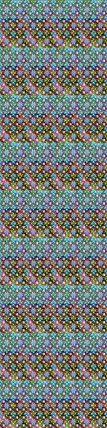 Tekstil, kumaş, kapaklar, duvar kağıtları, baskı, naylon, koleksiyon defteri, örgü, dekupaj için güzel bir eskiz. Küçük mavi ve kahverengiyle oldukça kaliteli besin torbası deseni, çiçekler. Millefleurlar.