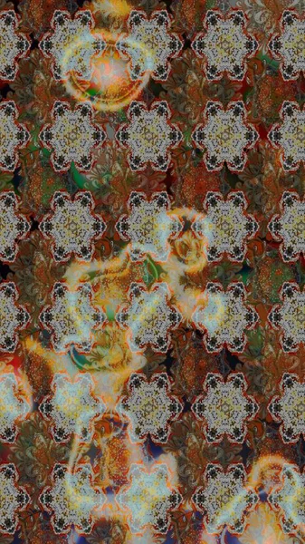 Sketch Colour Spring Theme eskiz kalıbı. Sevimli çiçek raster deseni. Kahverengi ve gri renkli çiçekler. Düz Çiçek Elementleri Tasarımı.