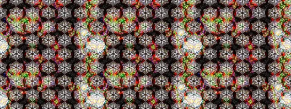 Raster illüstrasyonu. Siyah ve nötr renklerde. Çiçek buketleriyle klasik tarzda eskiz deseni.