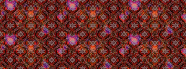 Düz Çiçek Elementleri Tasarımı. Renkli Bahar Teması eskiz kalıbı. Raster illüstrasyonu. Çiçekli çiçek deseni, suluboya. Kahverengi ve kırmızı renkte çiçekler.