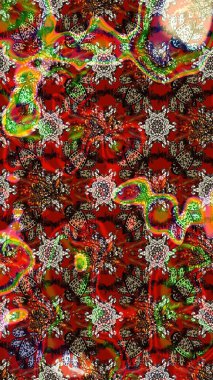 Çizim çiçek deseni duvar kağıdı, web sitesi arka planı, ambalaj kağıdı, davetiye, broşür, afiş veya web sitesi için kullanılabilir. Karalama elementleri. El çizimi Raster illüstrasyonu.