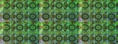 Raster. Güzel suluboya çiçekler, parlak resim ilham verici yeşil ve gri çiçek desenli eskiz arka plan.