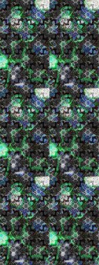 Çiçekler suluboya tarzında gri ve siyah renkte. Üzerinde gri ve siyah renkler olan çiçek deseni çiz..